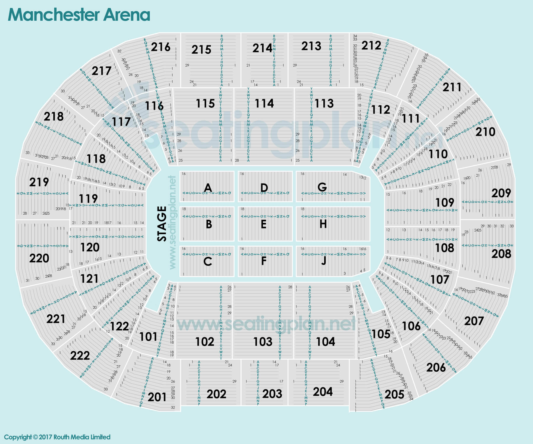 3 Arena Dublin Seating Chart