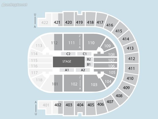 O2 Arena Seating Chart Basketball