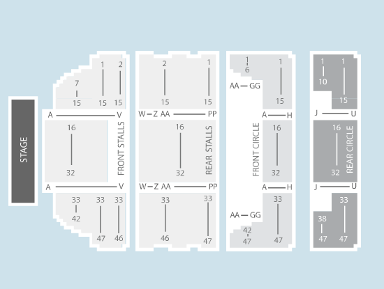 Seated Seating Plan Manchester Apollo seated-seating-plan-manchester-apollo