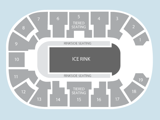Ice Seating Plan - Motorpoint Arena Nottingham