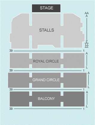 Theatre Royal Drury Lane Seating Chart