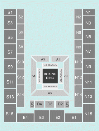boxing arena wembley seating plan sse a1