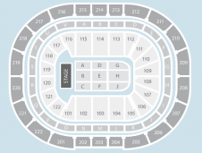 Manchester Arena - Seating Plan